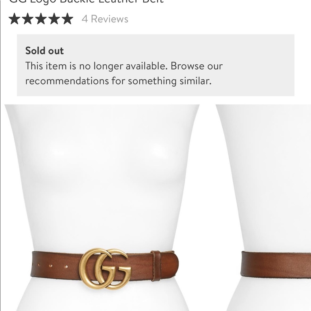 Gucci belt